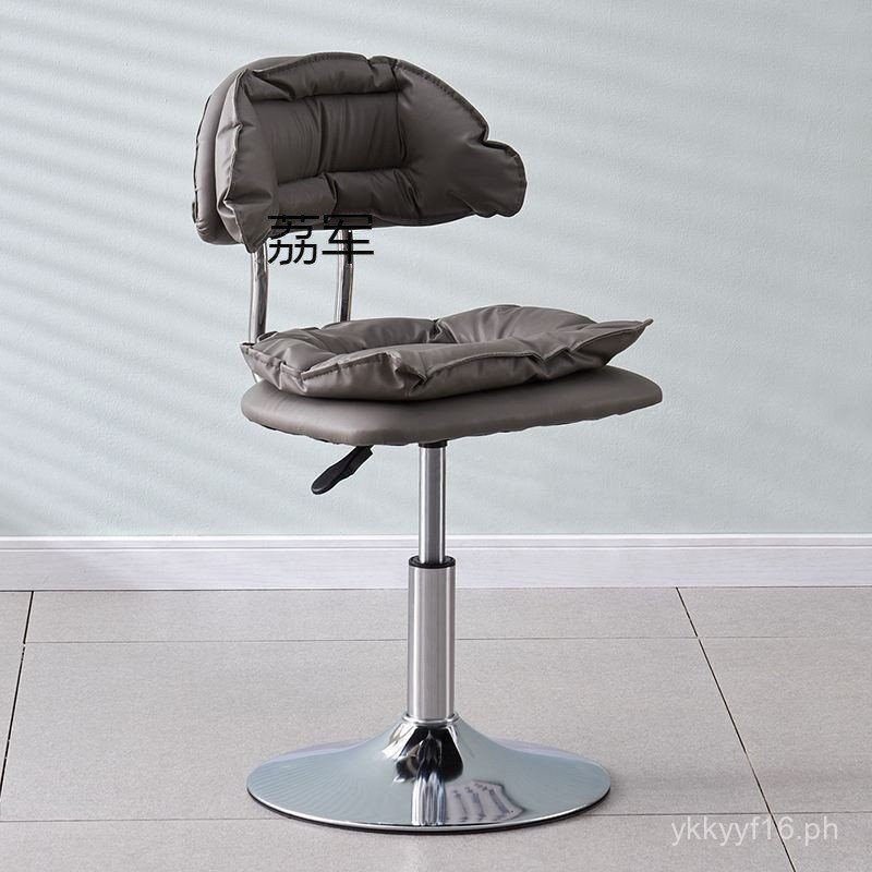 LJ Bar Stool Home Use with Backrest Computer Chair Swivel Lift ...