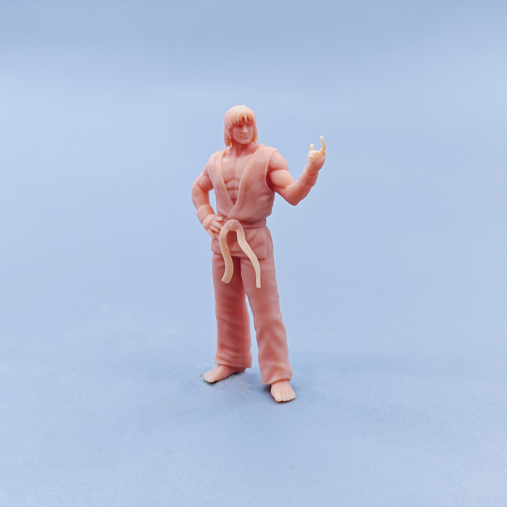 [Uh Hum Model] 1: 64 Doll 1: 43 Miniature White Model Boxer One-Handed ...