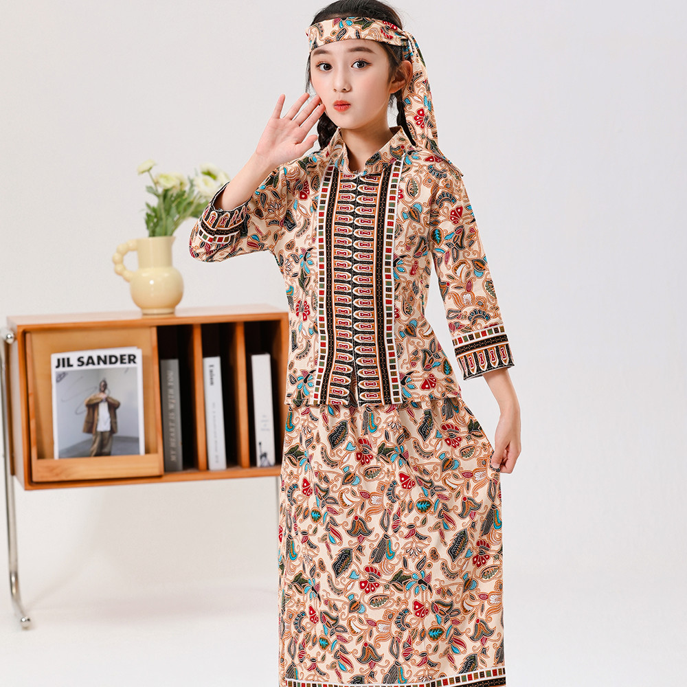 Southeast Asian Traditional Clothing Foreign Clothes Parent-Child ...