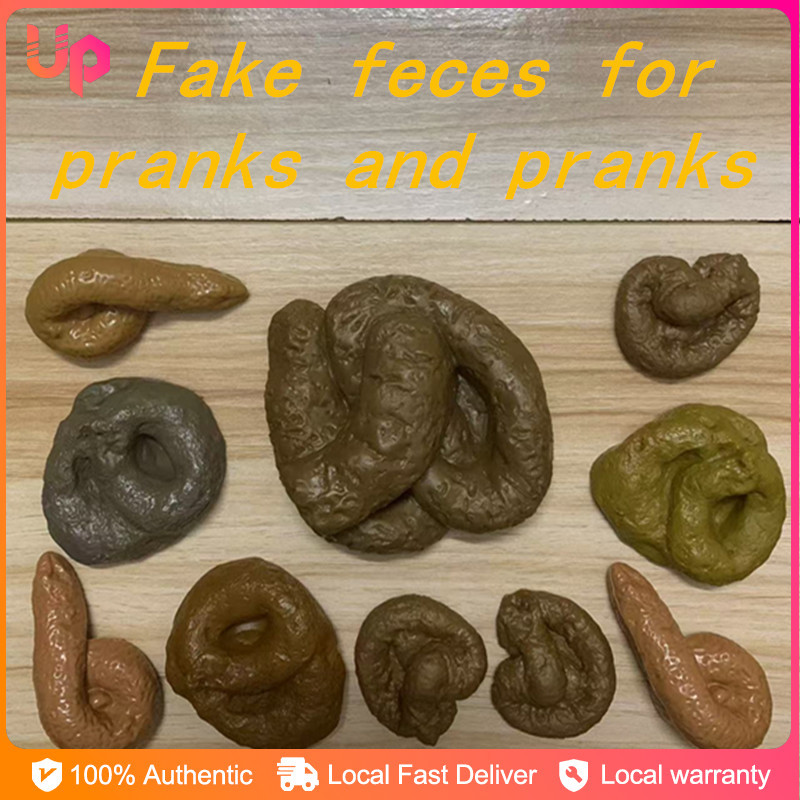 Simulation Plastic Fake Dung Poop April Fool's Day Prank Prank ...
