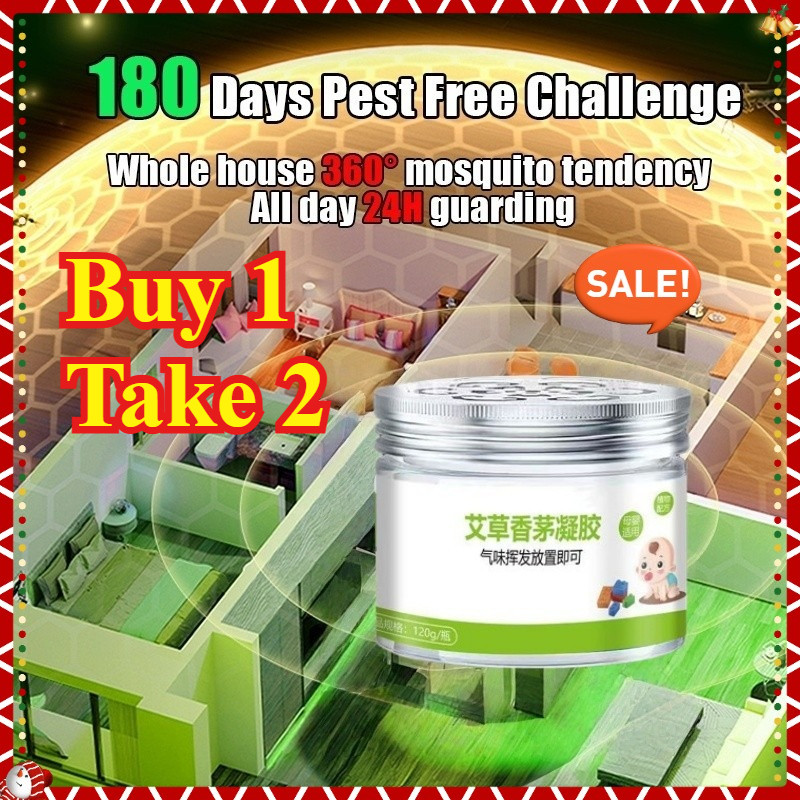 Non-toxic Mosquito Gel Repellent Citronella Plant Mosquito Repellent ...