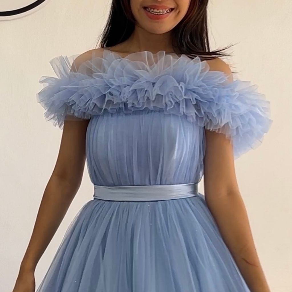 AURORA Detachable Sleeves Ruffles Removable Off Shoulder Sleeves ...