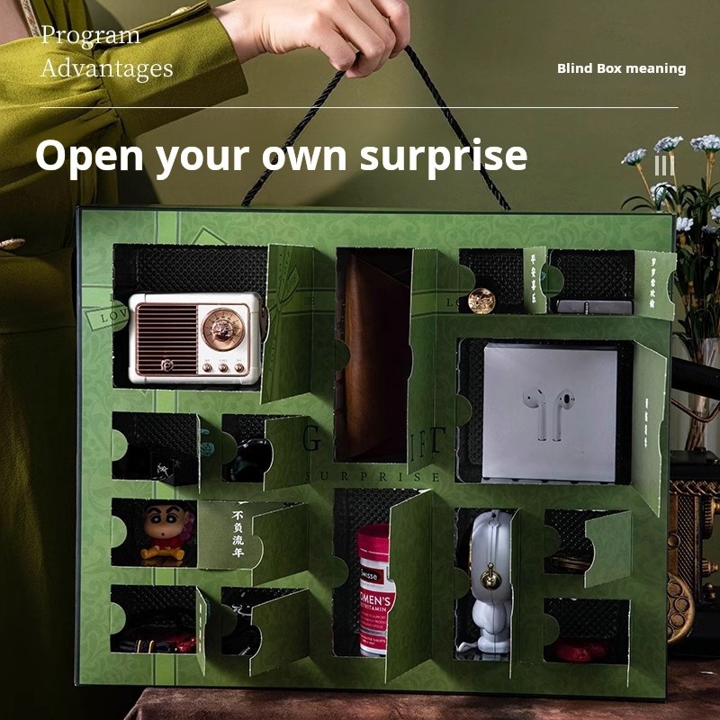 24-Day Christmas Advent Surprise Box – DIY Punch-Through Countdown ...