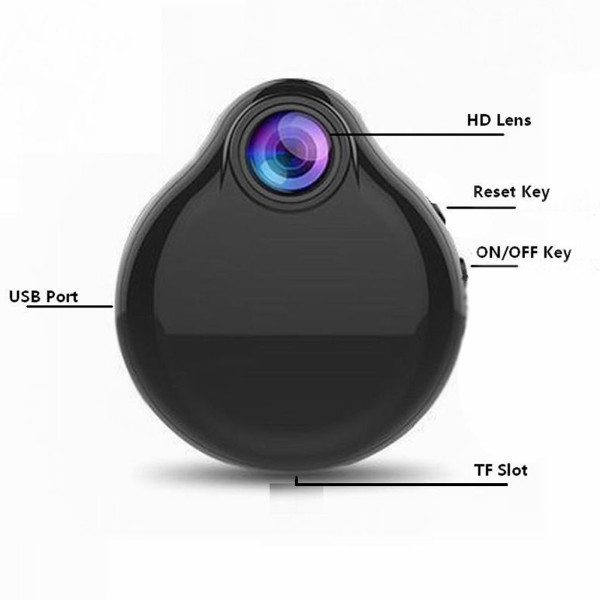 Original Portable Camera Supporting 128G TF Card 1080P WIFI Camera Cams