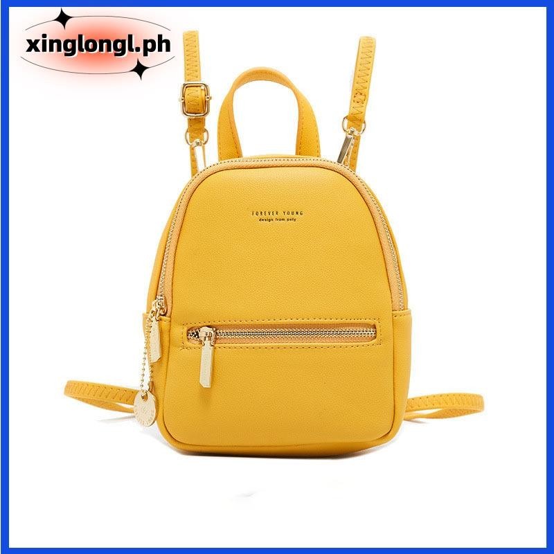 Mini Women Backpack Multi-Function Small Backpack Ladies Shoulder ...