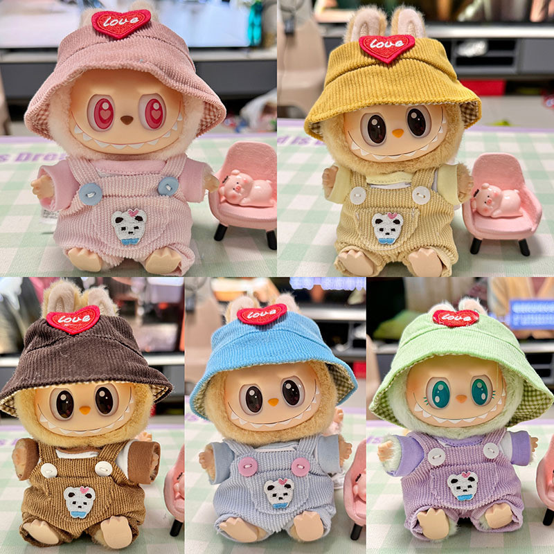 Clothes Only 】 Second Generation Blind Box Labubu Clothes Vinyl Face ...