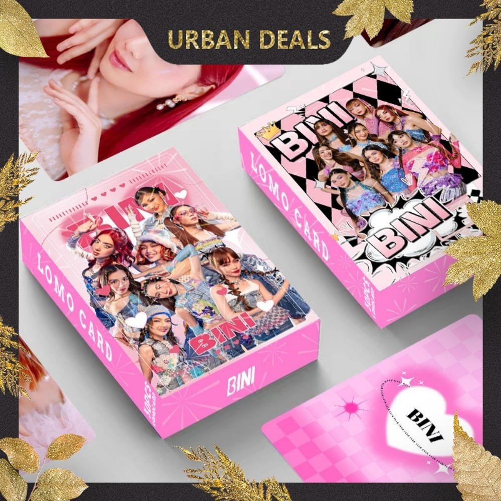 30Pcs/Box BINI Photocards Two-sided LOMO Card Photocards | Shopee ...