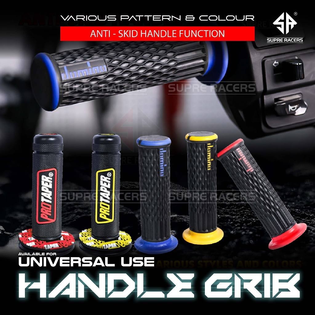 Universal Use I Handle Grip Domino Throttle Grip With Balancer 1 Set I ...
