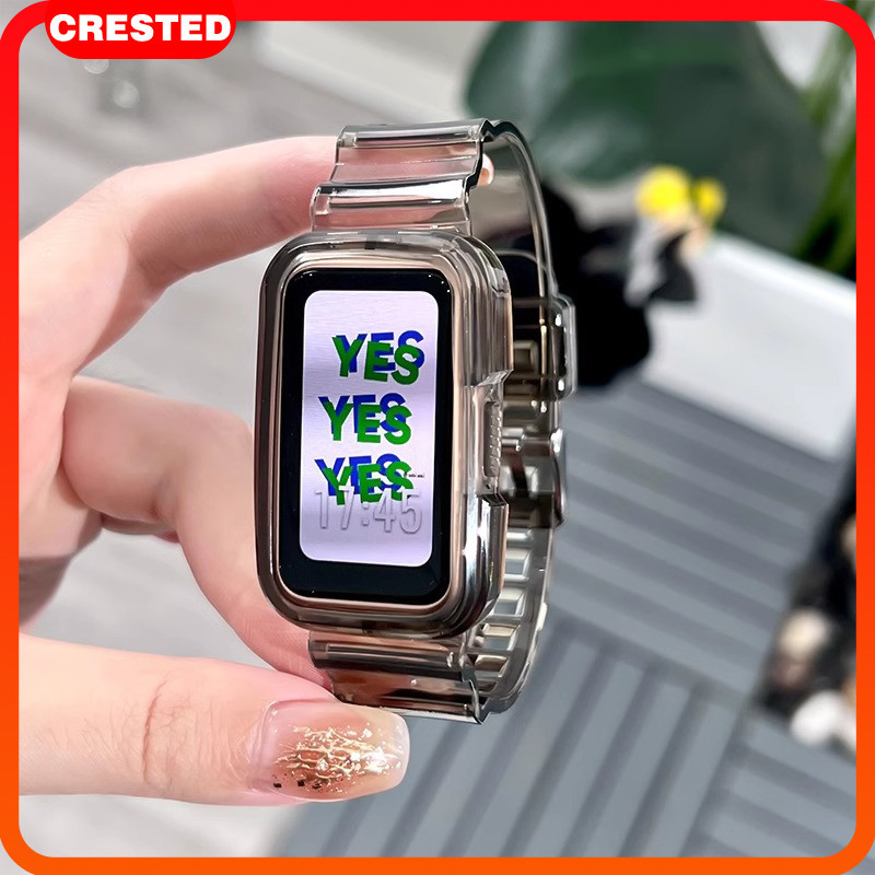 Coque de protection à cadre creux pour Huawei Band 10 9 8