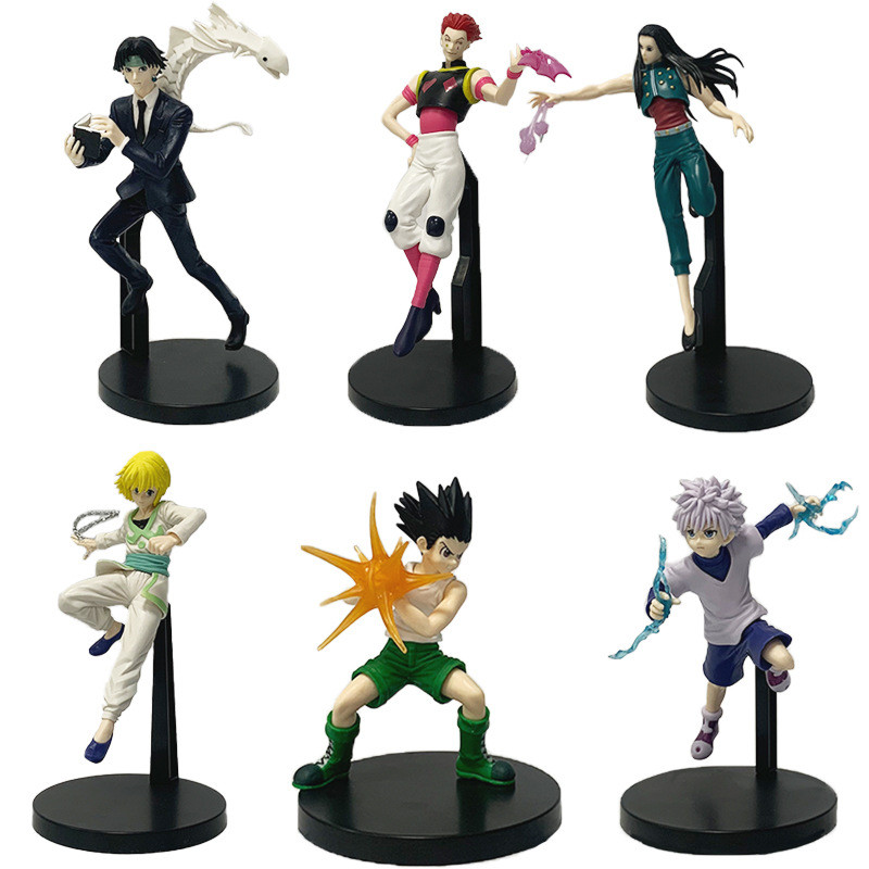 23CM Action Figure HUNTER X HUNTER GON·FREECSS Killua Zoldyck Kurapika ...