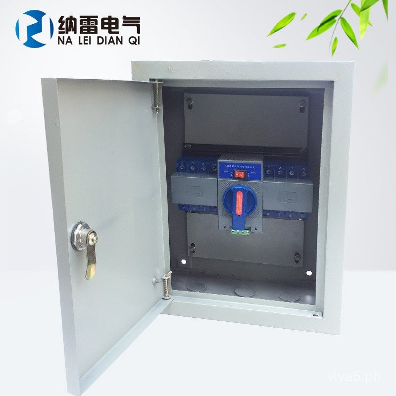 Dual Power Automatic Transfer Switch63A4PHousehold Generator Switch ...