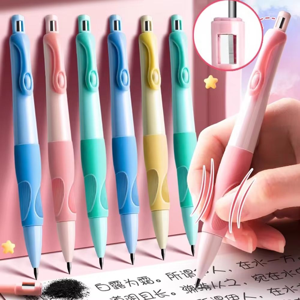 Mechanical Pencil with Sharpener 2mm Mechanical Pencils Set Anti