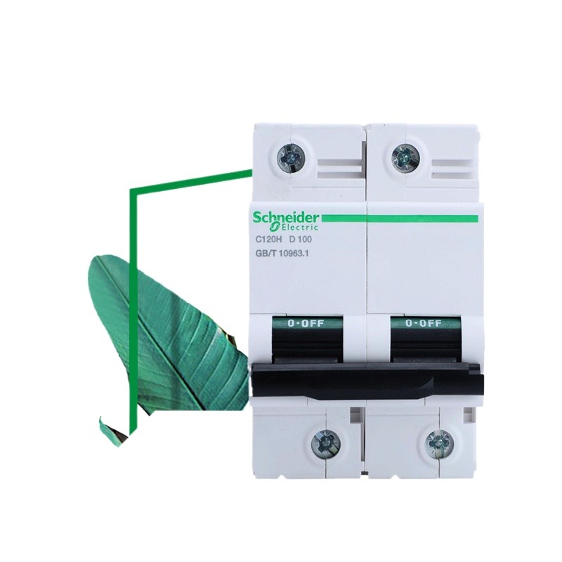 Schneider A9 air switch C120H circuit breaker 1P80A63 current 2P100A