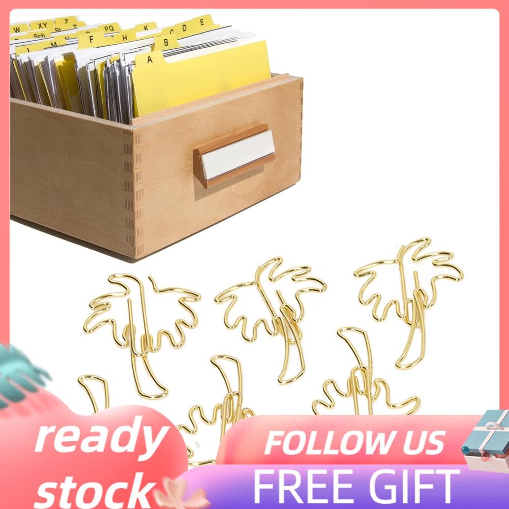 Hanhan1 50Pcs Paper Clips Portable Mini File Classification Bookmark ...