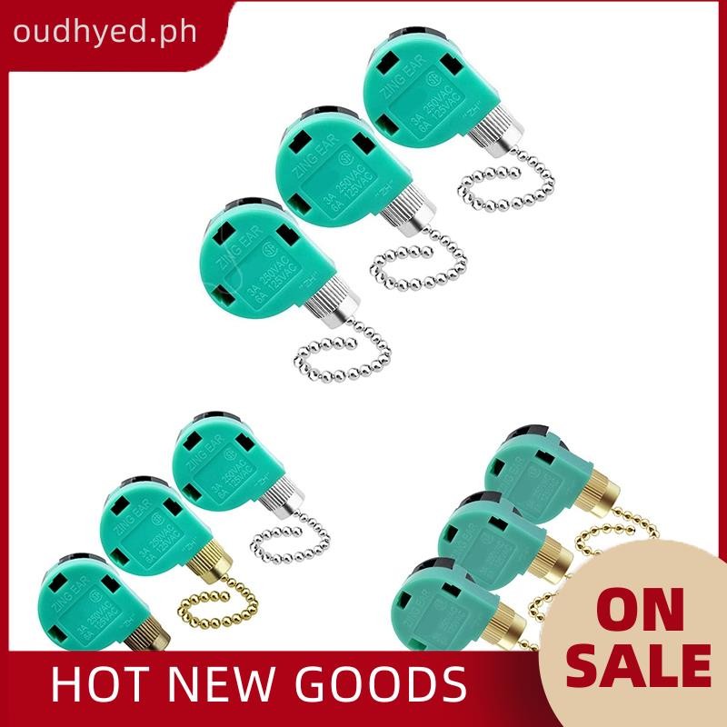 PHOU 3 Pack Ceiling Fan Switch Switch Replacement Speed Control for