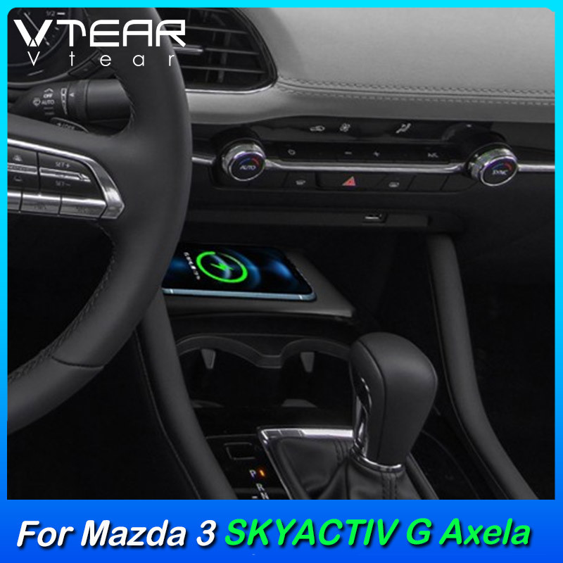 Vtear For Mazda 3 Skyactiv G AXELA 20202024 Car Wireless Charger 15W