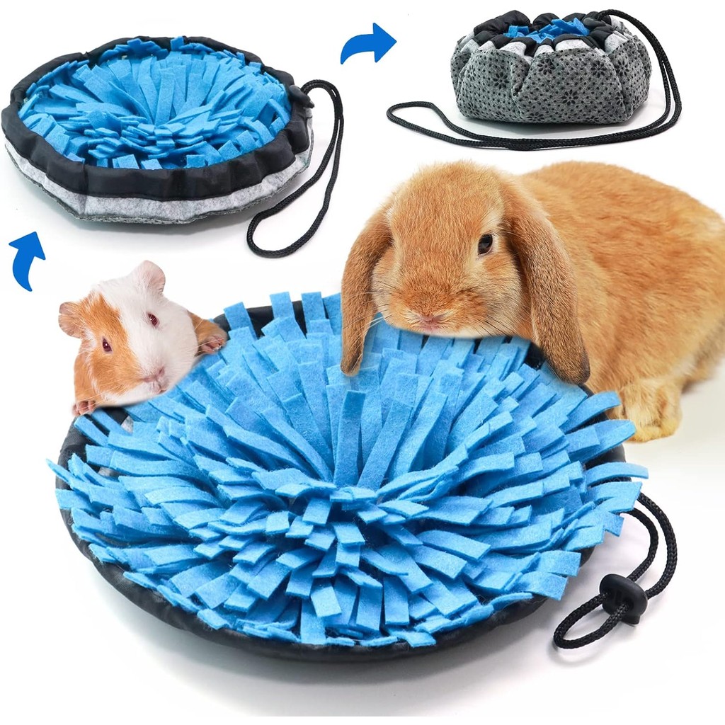 Rabbit Foraging Mat, Interactive Feed Game for Boredom, Small Pet ...