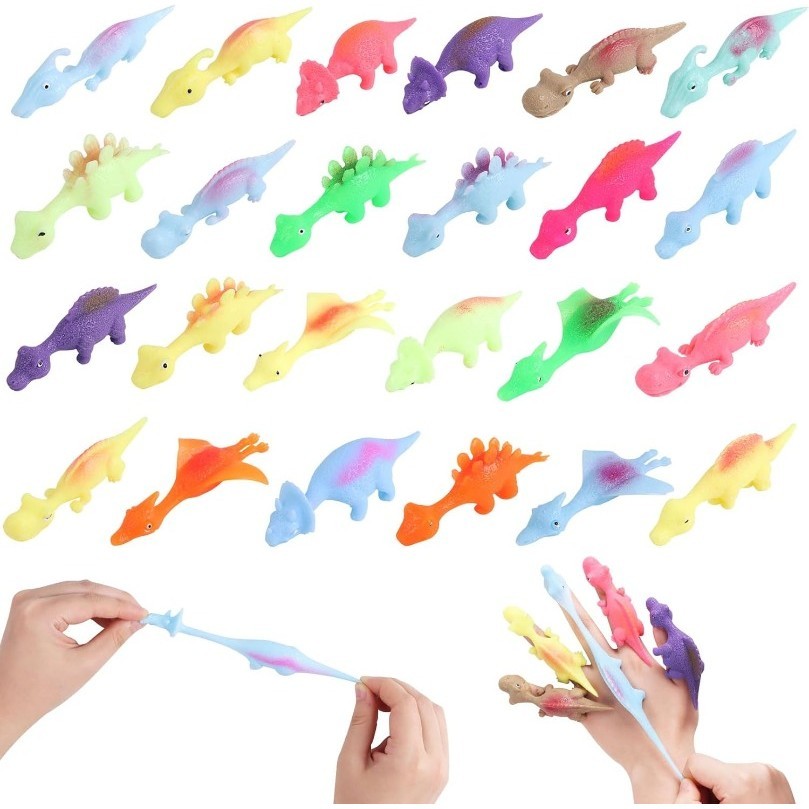 Aazon.co: Dshengoo 36pcs Finger Slingshot Catapult Anial Toys,Flick