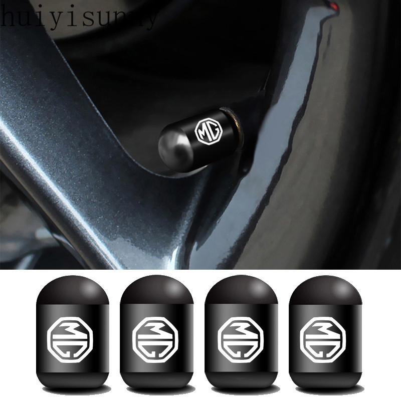 HYS 4PCS Universal Car Wheel Tyre Tire Valve Stem Caps Cover For MG