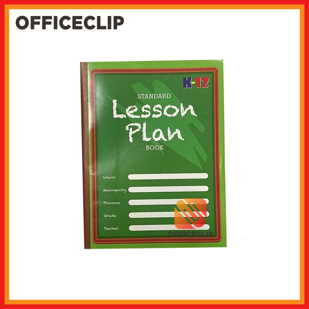 VECO Lesson Plan 8x11inches K-12 Standard Lesson Plan | Shopee Philippines