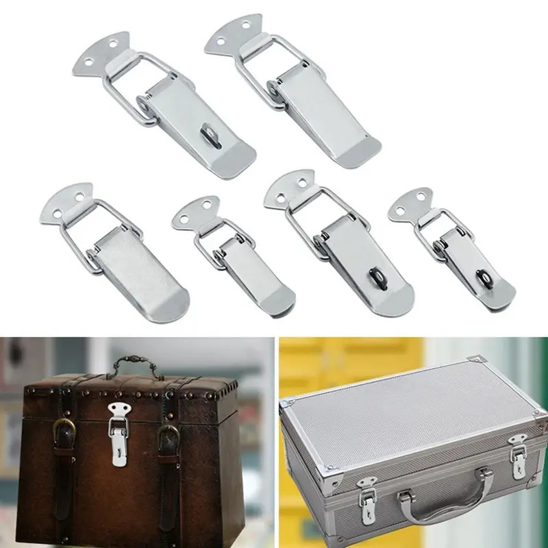SUS304 Stainless Steel Box Buckle Duckbill Toolbox Lock Boxes