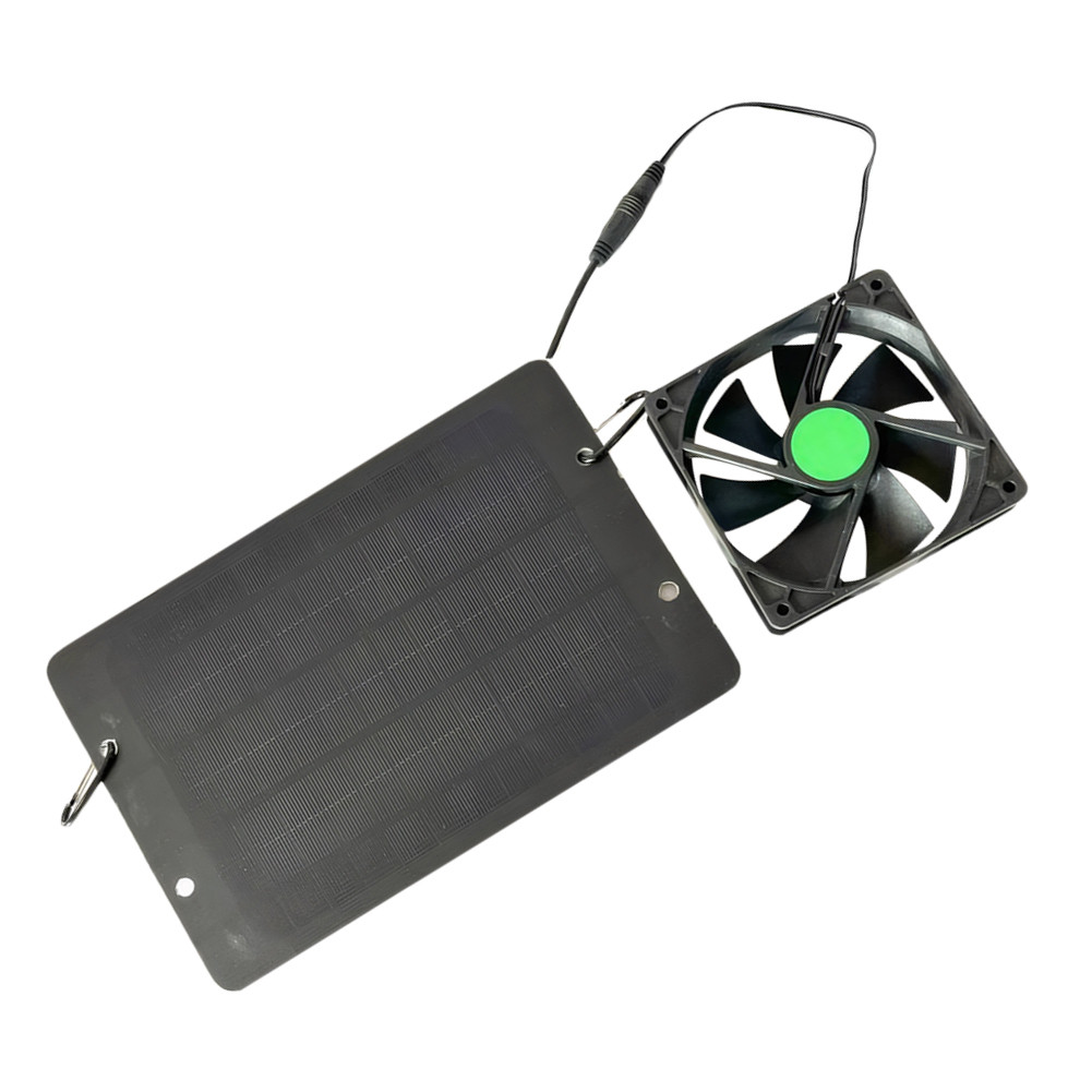 [bigbag.ph] 12V 10W Solar Exhaust Fan IP65 Waterproof Solar Panel