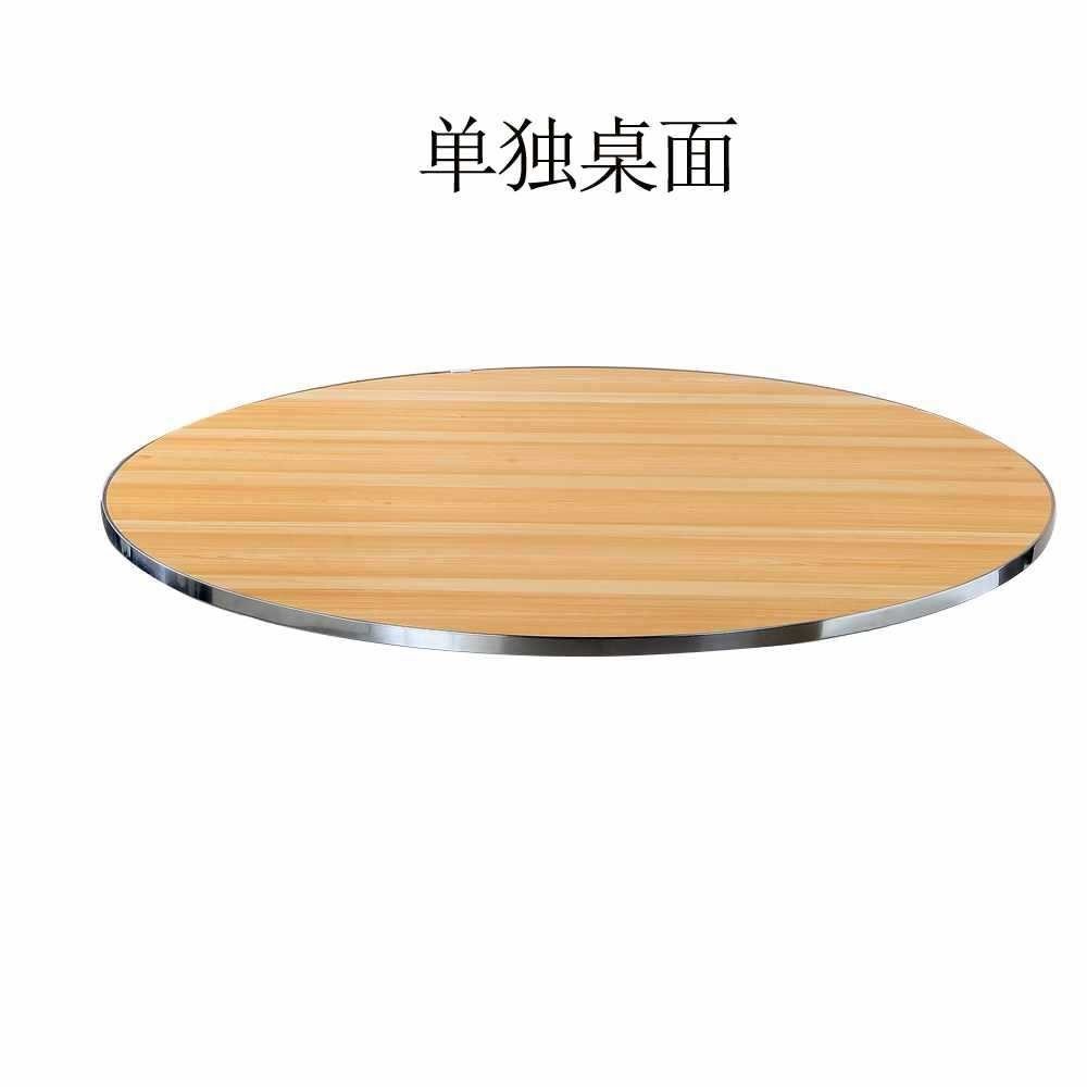 Round Table Large Platform Panel Stainless Steel Leg Turntable Folding ...