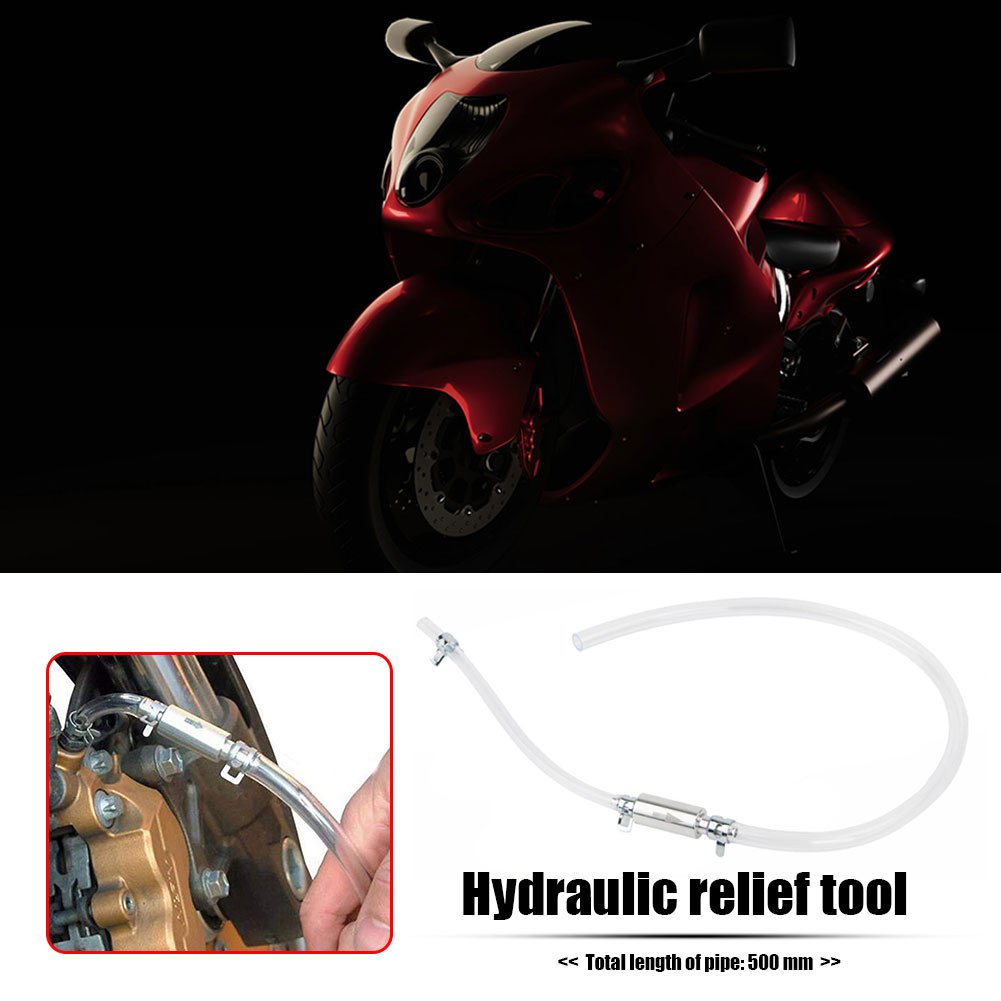 Iodool 【High Quality】 Hydraulic Clutch Brake Bleeder Hose One Way Valve