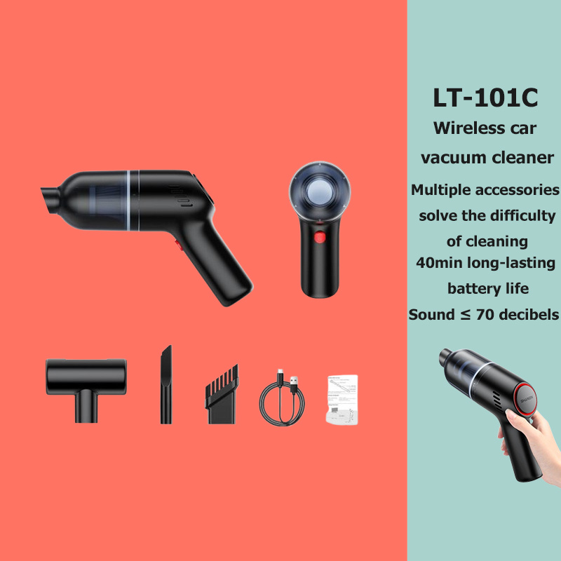Mini Car Vacuum Cleaner 998000PA Cordless Powerful Wireless Car Cleaner