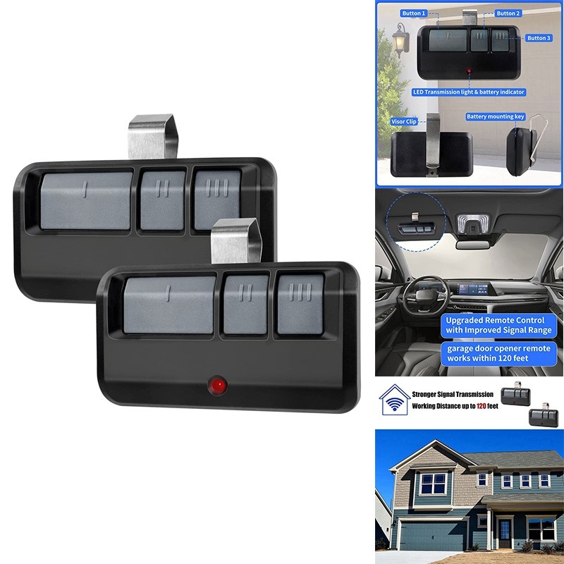 893MAX Garage Door Opener Remote For Liftmaster/Chamberlain/Craftsman ...