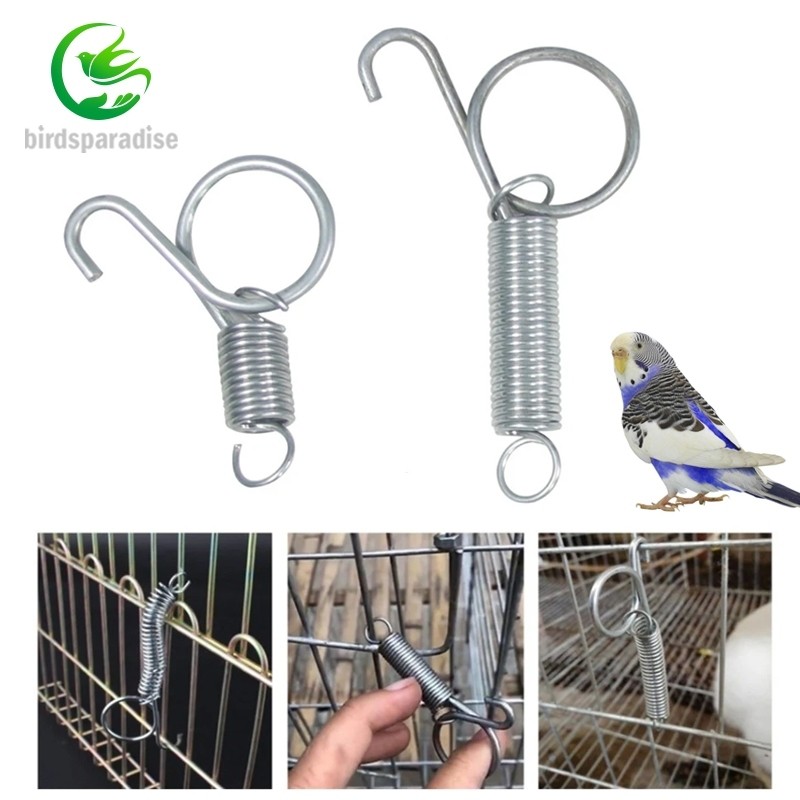 Spring Lock Multipurpose Latch for Birds Chicken Rabbits Cages Fixing ...