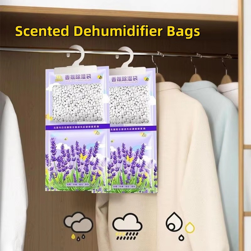 Moisture Absorbers Dehumidifier Bags Scented Humidity Remover Packs ...