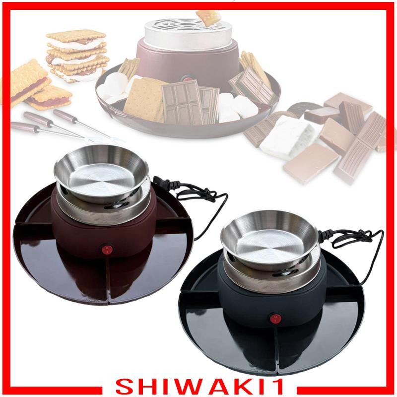 [Shiwaki1] Smores Kit S'mores Maker Set Melt Fondue Pot and 1 Melting ...