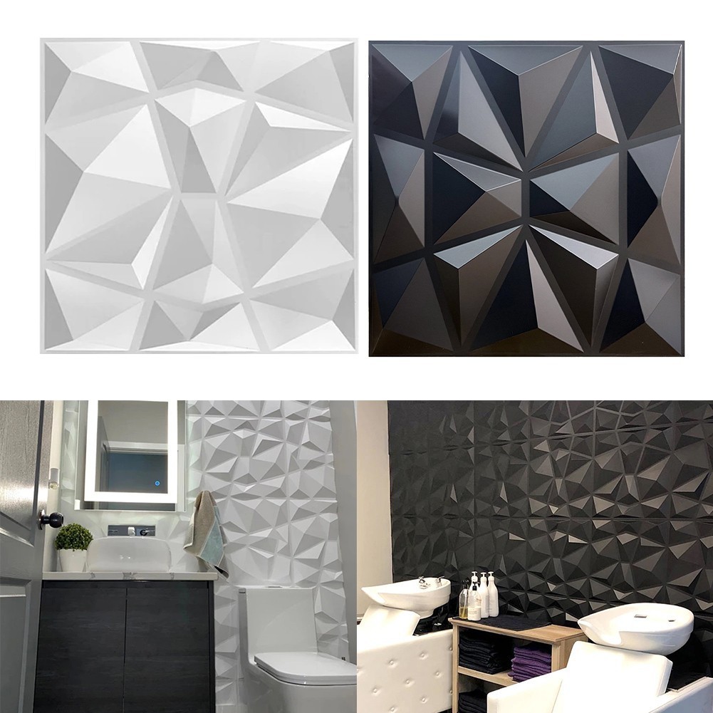 July new ️30x30cm Wall Renovation 3D Wall Panel Sticker Art Tile Room ...