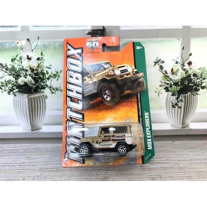 Matchbox 1968 toyota land cruiser tlc hardtop fj40 mbx explorers ...