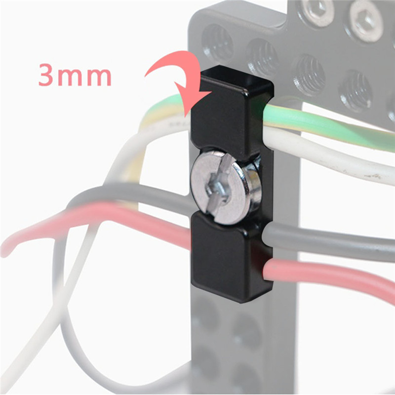 HOT Camera Cable Clamp Portable L plate Fitting Wire Clip Lock