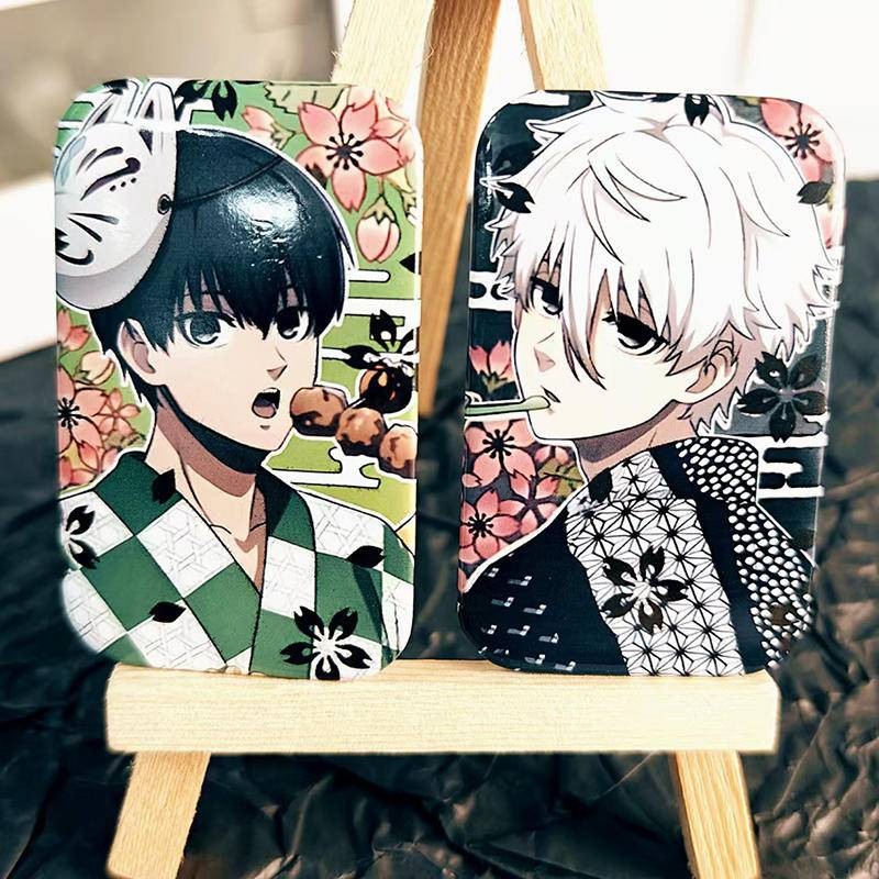 Xinnice REO Mikage Funda de Almohada Bachira Meguru/Rin Itoshi Funda de Cojín Estampado Anime Funda de Cojín con Cremallera 60x40cm