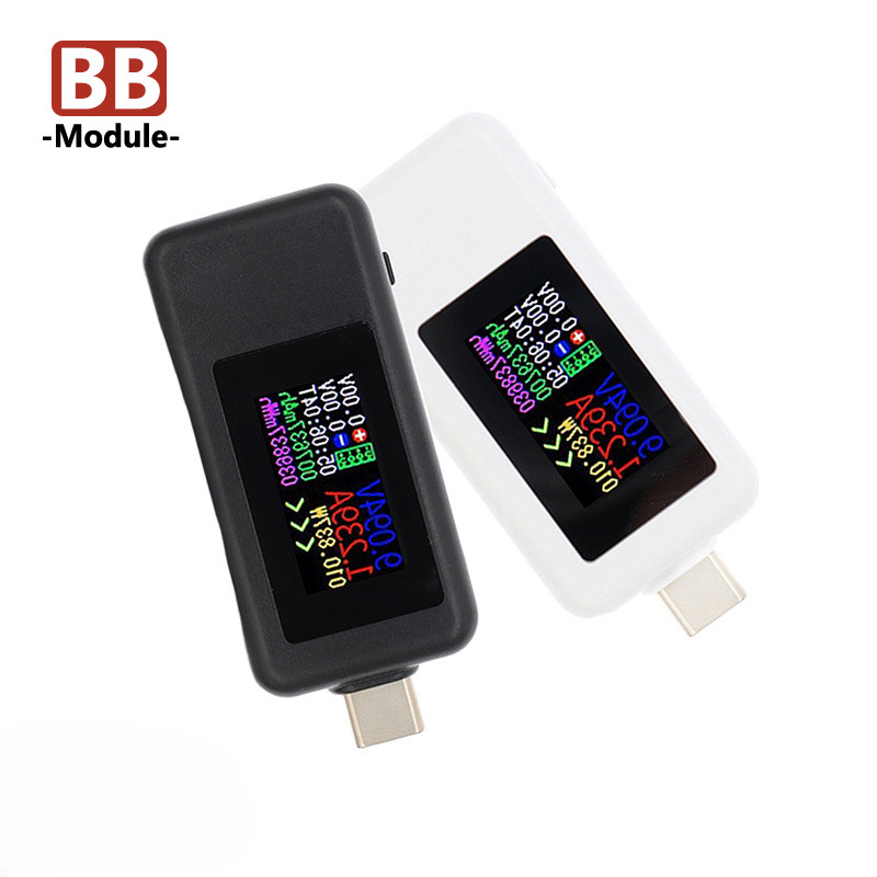 USB C Tester 0~50V 0~12A PD QC Multimetro USB Misuratore di potenza USB Misuratore di corrente Tensione