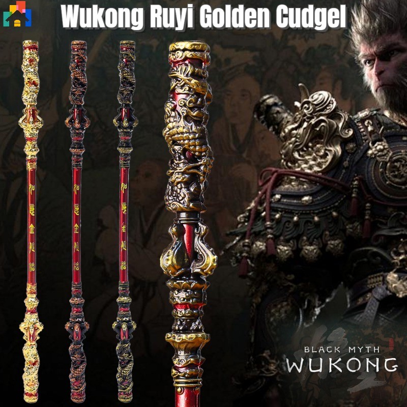 22cm Black Myth: Wukong Ruyi Golden Cudgel Monkey King Chinese ...