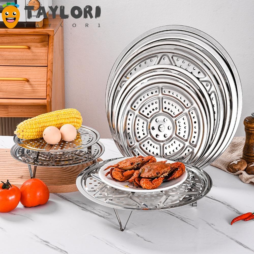 TAYLOR1 Steamer Rack, Round Stainless Steel Pressure Cooker Canner Rack ...