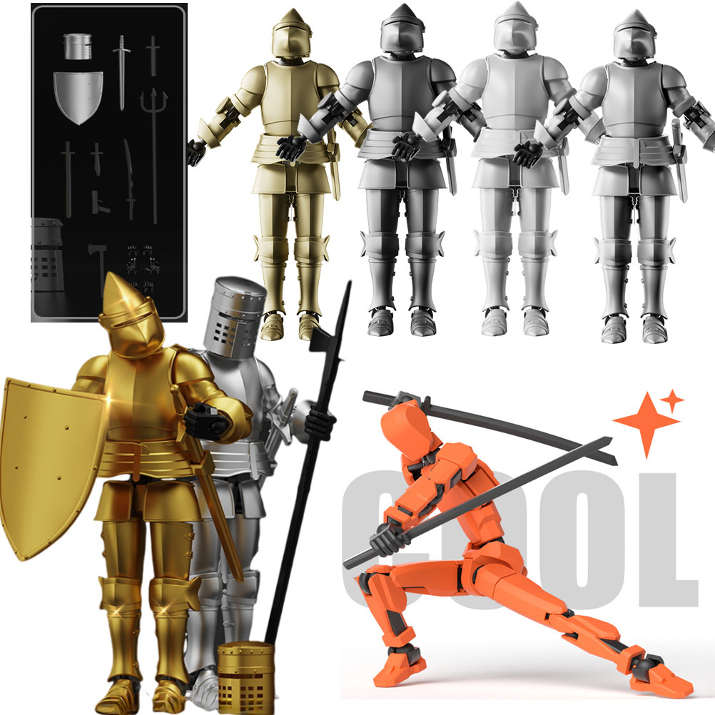 Royal Armor Action Figure Lucky 13 3D Printing Model Assembly Toys ...