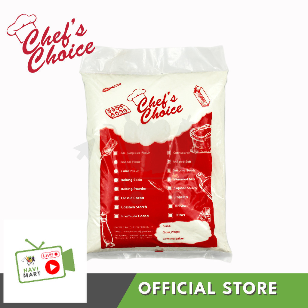 Havi Video Cassava Starch 250g 500g 1kg Chefs Choice Baking Cooking And Frying Shopee 1956