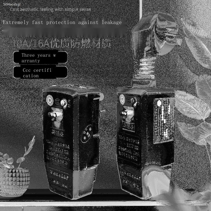 COD/Electric water heater leakage protection plug with power cord