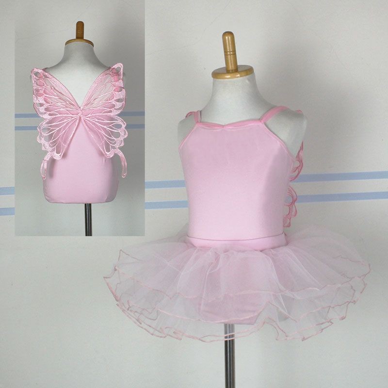 PW Dancewear Children's Gymnastics Leotard - Butterflies