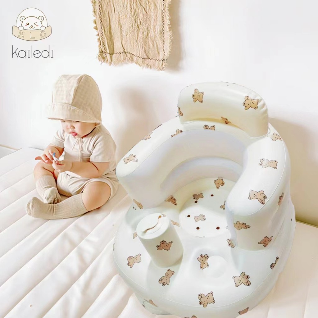 Learn to Sit Sofa Inflatable Cushion ins Outdoor Inflatable Sofa Foldable  Baby Inflatable Stool Baby Learn to Sit Chair