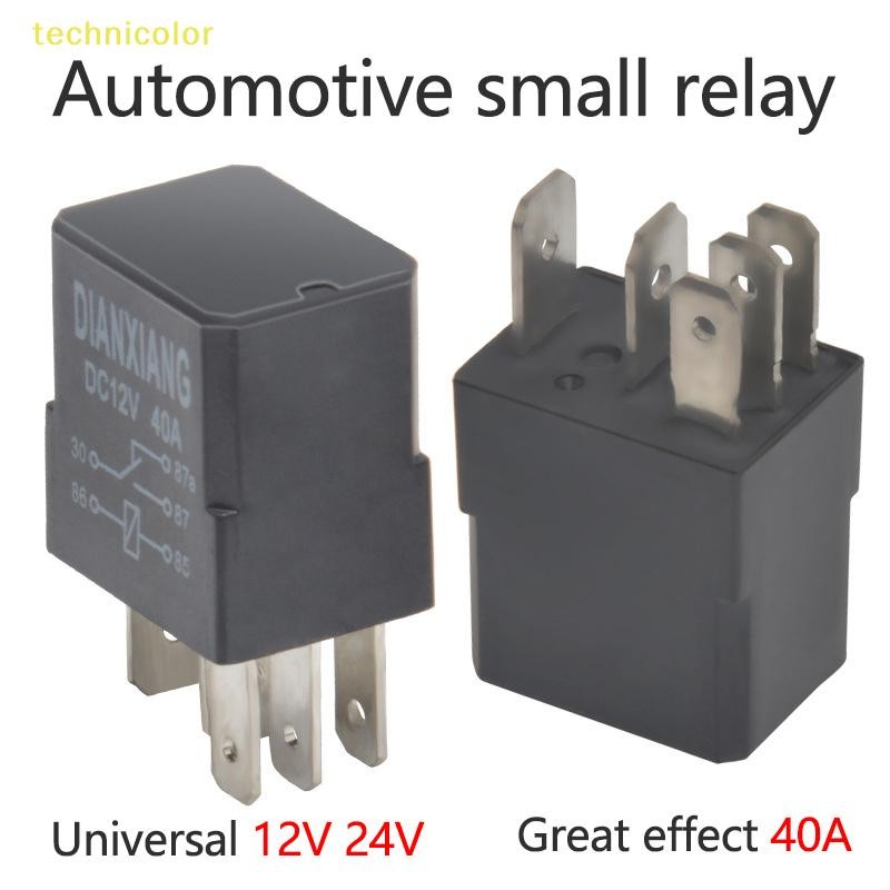TCPH Automotive Relay 40A 12V/24V 4 Pin 5 Pin Small Waterproof Relay ...