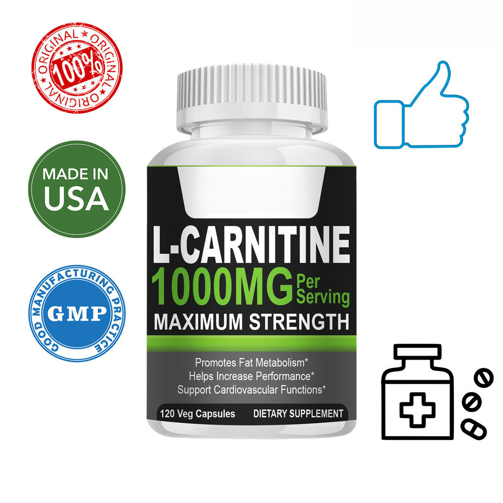 Extra Strength L-Carnitine- 1000mg Per Serving Increase Performance Fatigue  Helps Burn Fat | Shopee Philippines