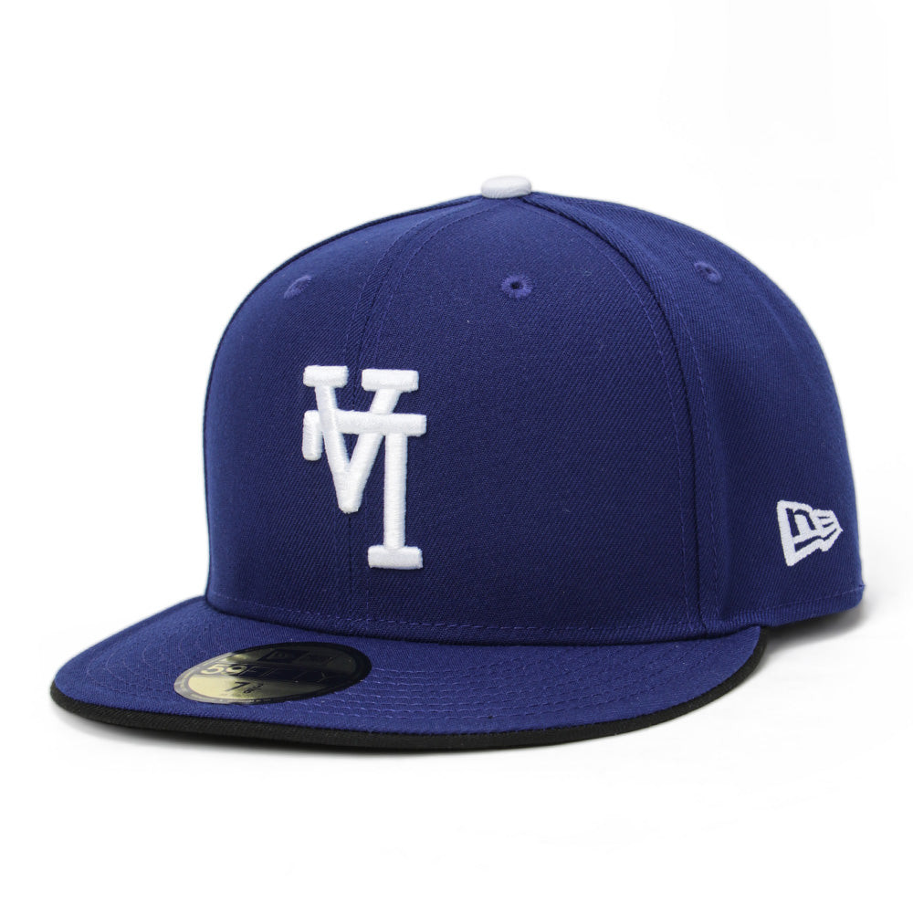 New Era Los Angeles Dodgers LA Upside Down Blue 59FIFTY Fitted Cap ...