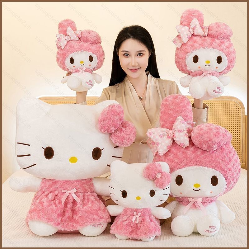 sy Sanrio Rose Dress Hello Kitty My Melody plush doll birthday gift for ...