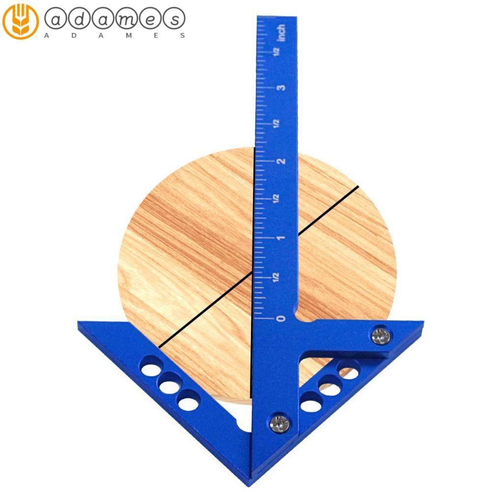 ADAMES Center Scribe Marking Gauge, Versatile Angles Measuring Tool ...